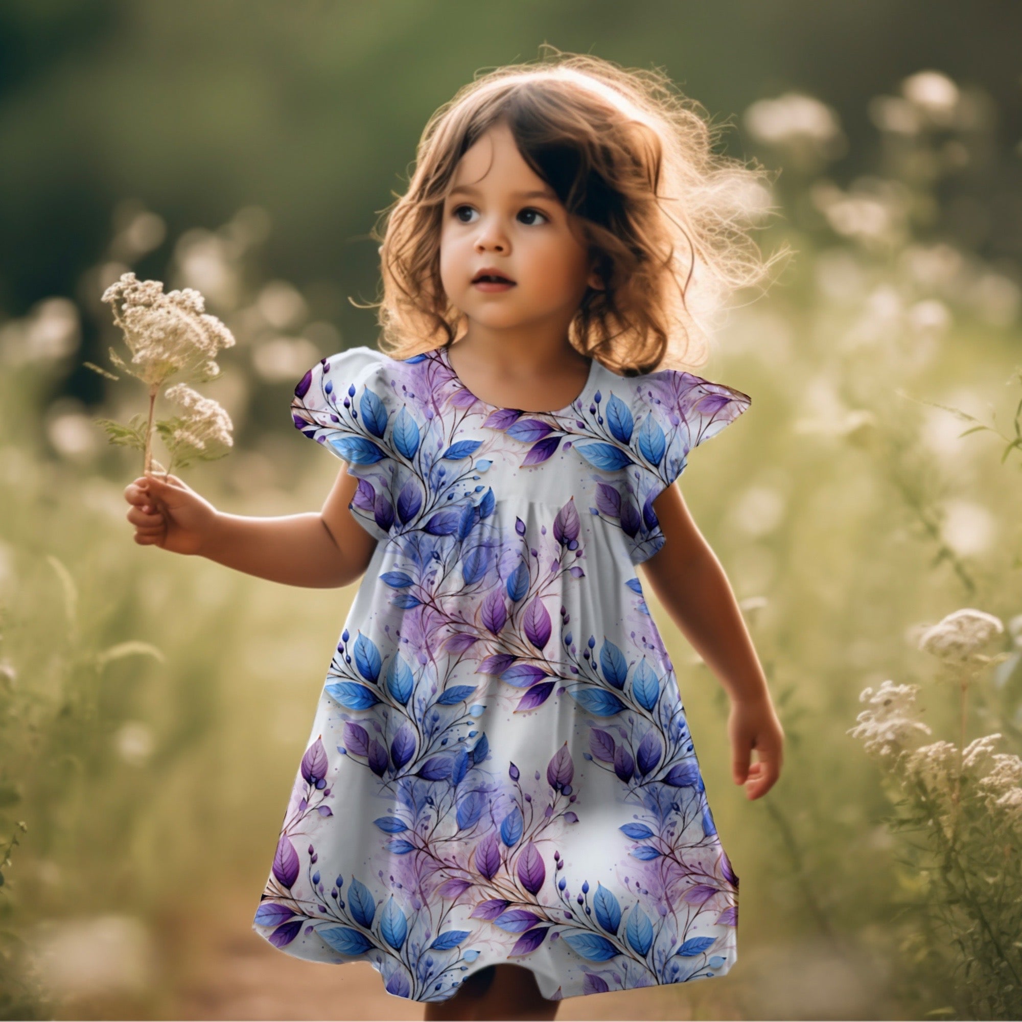 Lila Blätter Dauervorbestellung